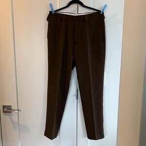 Louis Raphael Green-Brown (Olive) Dress Pants - size 32x30